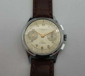 【送料無料】腕時計　クロノグラフィースイスアリモンタージュマヌエルキャリバーchronographe suisse a remontage manuel calibre 51 de 1950 c89p2