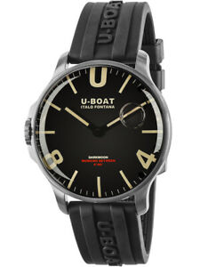 【送料無料】腕時計　ボートダークムーンメンズuboat 8463 darkmoon herren 44mm 5atm