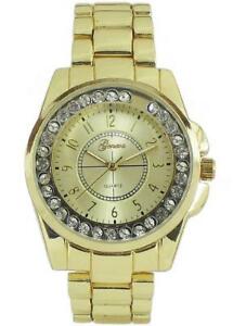 【送料無料】腕時計　ガラスクリスタルファッションウォッチwomens fashion watch with sparkling crystal on the inside of the glass