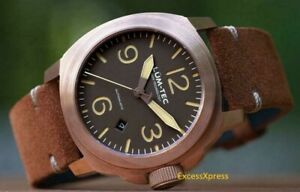 【送料無料】腕時計　シリーズミリタリーブロンズディーラー lumtec m series m83 military bronze eta automatic watch dealer warranty