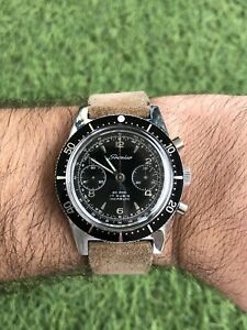 【送料無料】腕時計　ダイバーヴィンテージプレミアクロノグラフchronograph diver vintage premier 1970