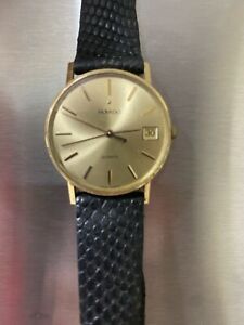 【送料無料】腕時計　ヴィンテージメンズゴールドモバドウォッチstunning vintage mens 14k gold movado watch