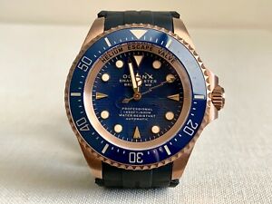 【送料無料】腕時計　レアシャークマスターブロンズリミテッドエディションウォッチボックスペーパー*very rare* oceanx sharkmaster bronze m9 limited edition watch w box amp; paper