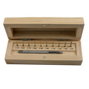 【送料無料】腕時計　ピンプッシャーセットピンボックスpin pusher set with 10 pins and box 59124