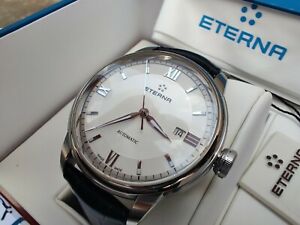 【送料無料】腕時計　エテルナアドベンティックオートマチックオロロジオウオモeterna adventic automatic orologio uomo 41 mm 5 atm zaffiro ref 297041621326｜hokushin