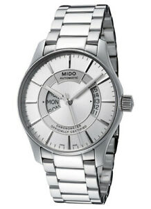 【送料無料】腕時計　ミドベルナデイクロノメーターmido belluna daydate chronometer automatik m0014311103102｜hokushin