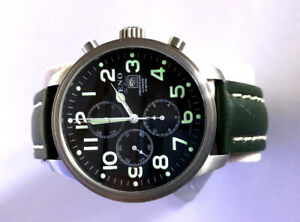 【送料無料】腕時計　ゼノオーバーサイズクロノグラフニューバリューヴァルジューzeno oversized chronograph, neuwertig, valjoux 7750, ref 8557