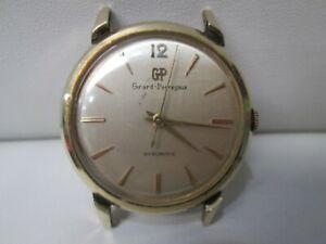 【送料無料】腕時計　ヴィンテージグランドペルゴジャイロマチックゴールドランニングウォッチvintage grand perregaux gyromatic 14k gold automatic running watch 17 jewels