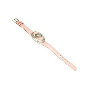 【送料無料】腕時計　ユーロピンクストラップベゼルウォッチeuro dsign pink strap 3 colour rotating bezel watch