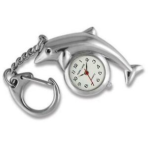【送料無料】腕時計　パークレーンシルバートーンドルフィンキーチェーンウォッチpark lane silver tone dolphin keychain watch plkr18 13,855円