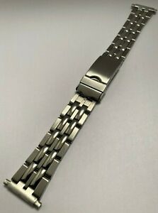 【送料無料】腕時計　スペーデルステンレススチールブレスレットセラーadjustable speidel stainless steel bracelet 18 to 24mm *usa seller*