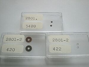 【送料無料】腕時計　オリジナルクラウンホイールネジリングeta 28012; eta 2801, eta 2500; two original crown wheels screw ring 14,804円