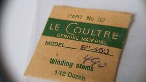 【送料無料】腕時計　ルクルトルカルlecoultre 9 460 part 32 winding stem nos, cal 490,460 13,855円