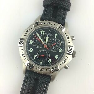【送料無料】腕時計　オロロジオクロノスタークロノイザスイスペレノンファンツィオナンテウオモorologio chronostar chrono isa swiss pelle non funzionante uomo 38mm watch