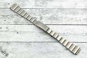【送料無料】腕時計　ブラッチャレアチャイオサティナートヌオーヴォアンニヴィンテージキウズラデプロイアンテbracciale acciaio satinato nuovo anni 6070 vintage chiusura deployante 13mm