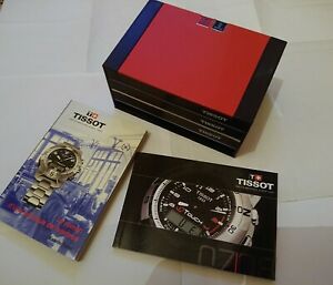 【送料無料】腕時計　ボイテエクランモントルティソパドクーシンティソウォッチボックスboite ecrin montre tissot pas de coussin watch box with booklet tissot with