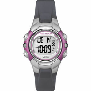 【送料無料】腕時計　タイムスマラソンレジンウォッチインディグロアラームストップウォッチtimex t5k646, womens marathon resin watch, indiglo, alarm, stopwatch