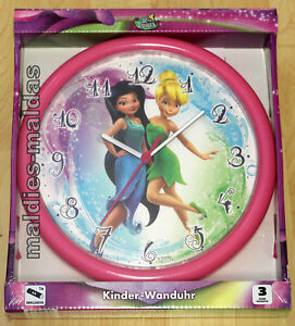 【貨物輸送無料】ウォッチ モチーフティンカーベルkinder wanduhr motiv tinker bell neuovp 男女兼用腕時計-腕時計