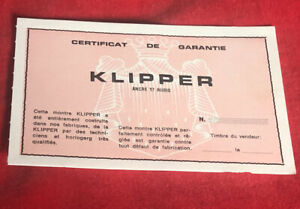 【送料無料】腕時計　アンクレルビススイスメイドガランツィアヴィンテージウォッチklipper ancre 17 rubis swiss made garantie garanzia vintage watch unwritten 50’