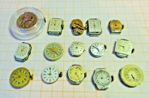 【送料無料】腕時計　バストラーロットbastler lot mit alteren,gebrauchten handaufzug werken dauhau mix3,bb