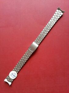 【送料無料】腕時計　ブレスレットブラッチャールステンレスオロロギオヴィンテージbracelet bracciale stainless steel 13 mm l 16 cm nos orologiowatch vintage 70