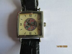 【貨物輸送無料】ウォッチ モントールバヤールクオーツフォンピオーネパイルニューmontre   bayard   quartz  fonctionne pile neuve  dim 27 x 27 男女兼用腕時計-腕時計