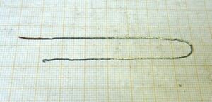 【送料無料】腕時計　スピンドルドライブチェーンフックaltere,gebrauchte antrieb kette fur spindeluhren,etcein haken fehltlange 15 mm