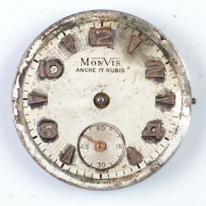 【貨物輸送無料】ウォッチ ジュエルズモビメントダービーカルmonvis 17 jewels movimento derby cal d40 男女兼用腕時計-腕時計