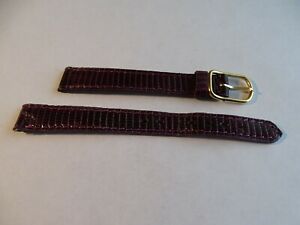 【貨物輸送無料】ウォッチ ブレスレットモントルアンルザードエヴォーヴァンドームbracelet pour montre en lezard et veau vendome 男女兼用腕時計-腕時計