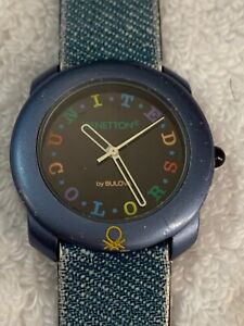 【貨物輸送無料】ウォッチ モントレフェムアンシエンヌヴィンテージベネトンmontre femme ancienne vintage benetton b193 男女兼用腕時計-腕時計