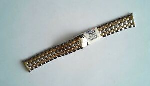 【送料無料】腕時計　ヴィンテージブレスレットドモントルパリヤソンビコロールアシエvintage bracelet de montre zrc paillasson bicolore acier