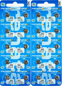 【送料無料】腕時計　レナータ25 pc 362 renata watch batteries sr721sw 0 mercury