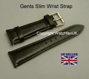 【貨物輸送無料】ウォッチ ブラウンレザーウォッチストラップゲンツサイズスリムbrown leather watch strap gents sizes for slim wrist 16粍 to 24粍 腕時計-男女兼用腕時計