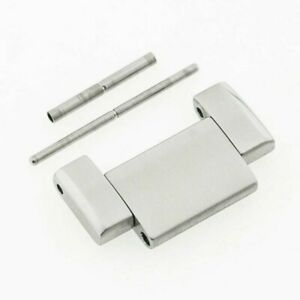 【送料無料】腕時計　モーリスロワミロスコレクションスチールブレスレットリンクmaurice lacroix miros collection steel watch bracelet link 18mm wide