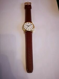 【送料無料】腕時計　コンドルブラウンレザーウォッチストラップ condor brown genuine leather 20mm watch strap nos
