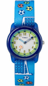 【送料無料】腕時計　キッズタイムマシンストラップウォッチサッカーtimex tw7c16500, kids time machines elastic strap watch, soccer, time teacher