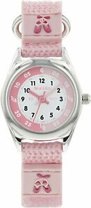 【送料無料】腕時計　ライトピンクバレエテーマタイムナイロンストラップウォッチtikkers light pink ballet theme time teacher nylon strap watch ntk0013