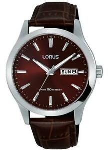 【送料無料】腕時計 ローラスメンズアナログクォーツウォッチレザーストラップlorus mens analogue quartz watch with leather strap rxn31dx9|hokushin