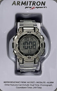 【送料無料】腕時計　アーミトロンプロスポーツマルチファンクションウォッチarmitron pro sport 457099 multifunction watch slvrblk