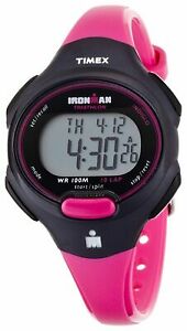 【送料無料】腕時計　ラップアイアンマントライアスロンレジンウォッチアラームインディグロtimex t5k525, womens 10lap ironman triathlon resin watch, alarm, indiglo