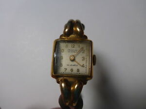 【送料無料】腕時計　モントルメルキュールブサンコンヴィンテージフランスフェムレトロwatch montre mercure besancon 15 jewels vintage france lady femme gift old retro 14,235円