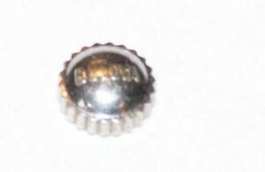 【送料無料】腕時計　ブローバステンレスクローネ×ステムbulova edelstahl krone o 4,5mm hohe 2,3mm stem o 0,9