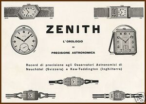 【貨物輸送無料】ウォッチ オロロギゼニスリシジョンアストロノミカウオモドナpubblicita 1930 orologi watches zenith precisione astronomica uomo donna 腕時計-男女兼用腕時計