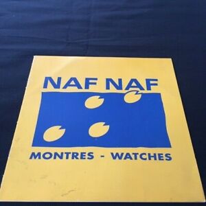 【送料無料】腕時計　カタログカタログモントルアネページwatch catalog catalogue montres naf naf annees 80 10 pages