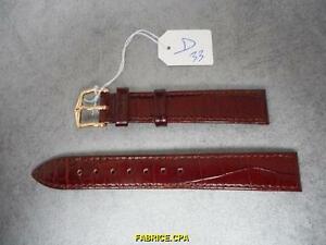【送料無料】腕時計　ブレスレットドモントルヒルシュヌフアモンテイルマロンbracelet de montre hirsch neuf amon taille 16 marron n 33 d