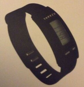 【貨物輸送無料】ウォッチ ブレスレットスイヴィダティビテノワールスミーズbracelet suivi d’activite noir  smeezu  neuf 腕時計-男女兼用腕時計