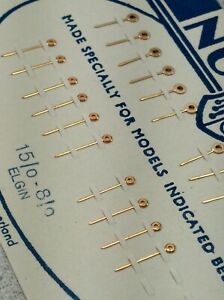 【送料無料】腕時計　ヴィンテージエルギンカードギルトバトンハンズpartial card of vintage nos elgin 80 amp; 150 gilt baton hands13565