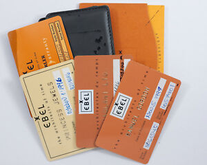 【送料無料】腕時計　エベルカードオリジナルコレクションoriginal collection of miscellaneous ebel cardsbooklet out of estate