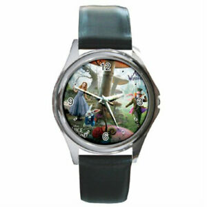 【送料無料】腕時計　アリスインワンダーランドウォッチalice in wonderland 2010 watch round metal wristwatch