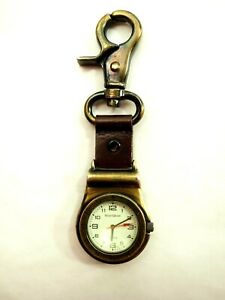 【貨物輸送無料】ウォッチ クォーツウォッチボディギアクリップbody gear 36156 clip on quartz watch 男女兼用腕時計-腕時計
